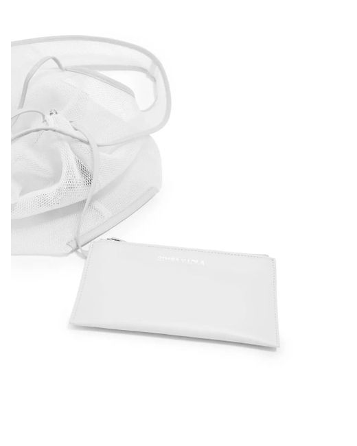 Bimba Y Lola ペーパー ショルダーバッグ White