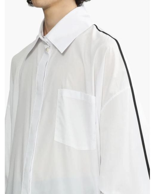 メンズ Peter Do オーバーサイズ シャツ White