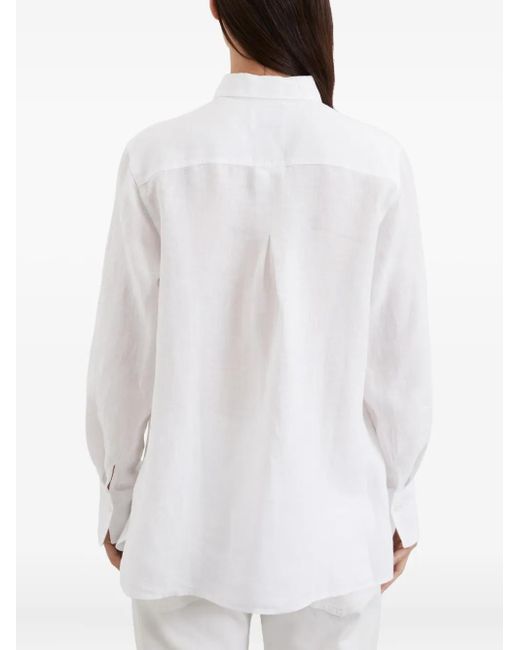 Marc O' Polo White Button-Up Shirt