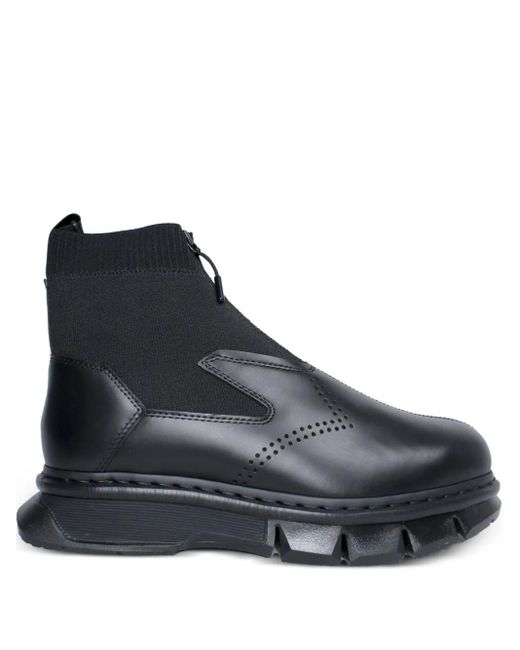 ふゆ Dr. Martens 14Xx Qubist Zip-Front Boots in Black for Men | Lyst UK