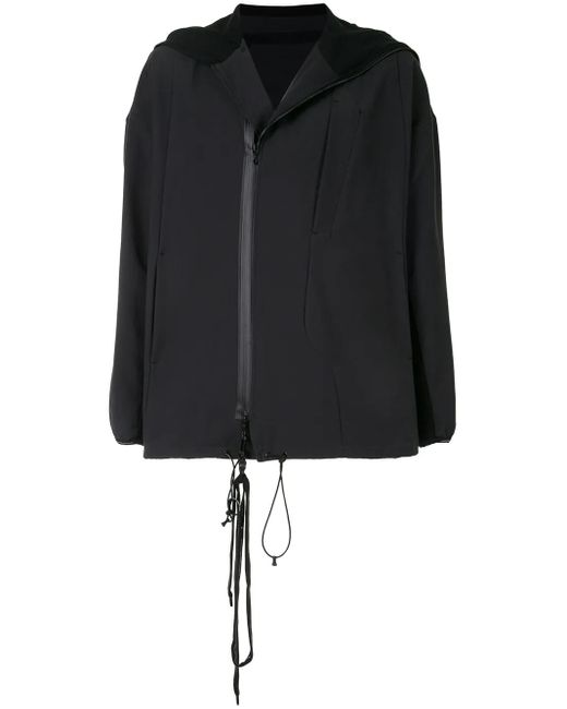 Nils Black Mask High-Neck Track Jacket for men