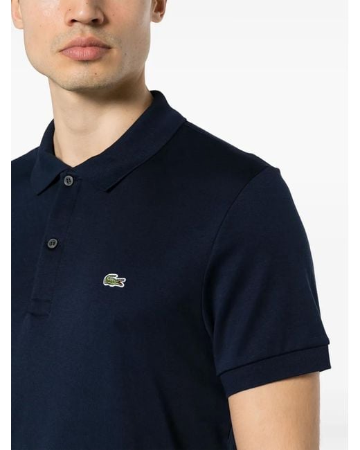 Lacoste Blue Short-Sleeves Polo Shirt for men