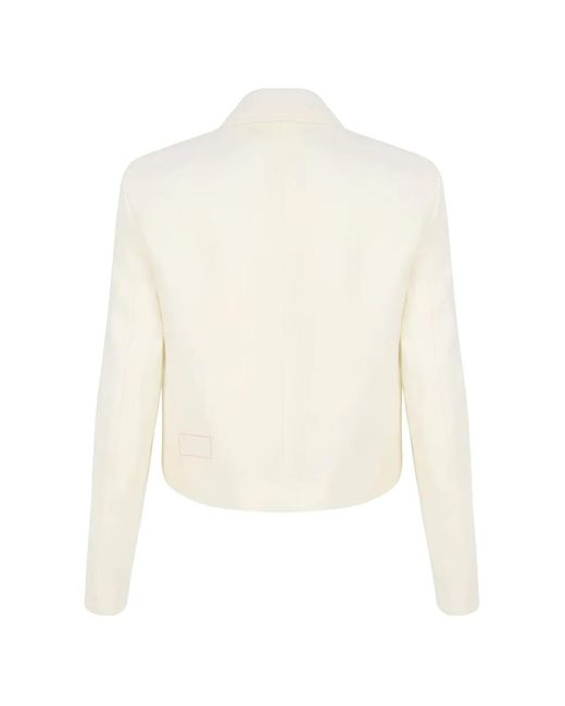 Fortela White Veste À Boutonnière