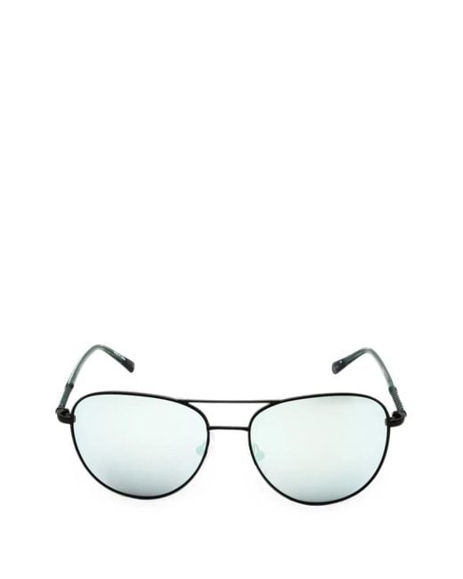 Gant White Pilot-Frame Sunglasses
