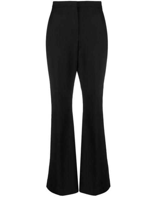 Pantalon de tailleur à coupe évasée Givenchy en coloris Black