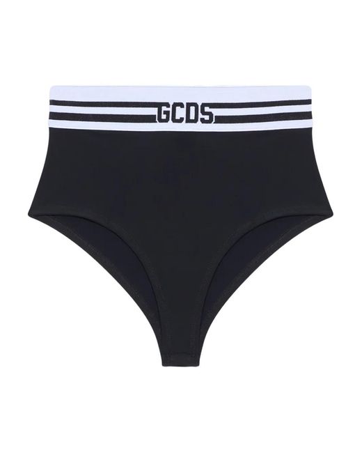 Gcds Black Logo-Embellishment Briefs for men