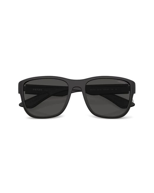 Prada Linea Rossa Black Linea Rossa Sunglasses for men