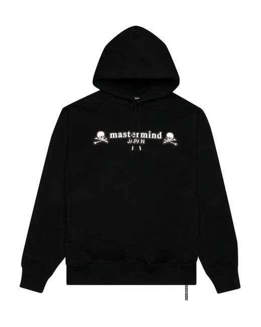 Felpa Con Applicazione Teschio di Mastermind Japan in Black da Uomo