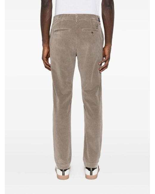 Jacob Cohen Gray Corduroy Trousers for men