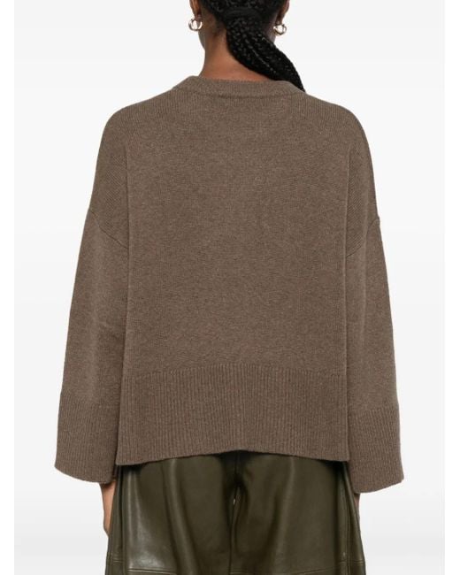 Be You Crew Neck Sweater Brown