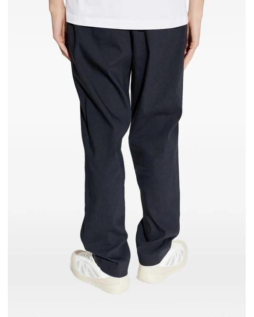 Pantalones Technical Con Parche Del Logo Moncler de hombre de color Blue