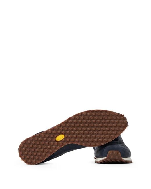Paul Smith Blue Striped Panelled Sneakers for men