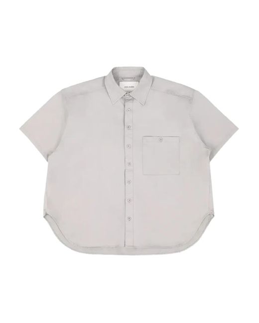 Entire studios White Duper Ss Short-Sleeve Pocket Shirt