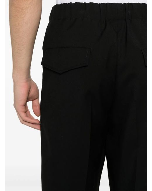 Pantalon À Taille Élastiquée Jil Sander pour homme en coloris Black