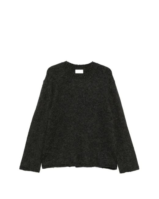 Diana Studio Black Long-Sleeve Sweater for men