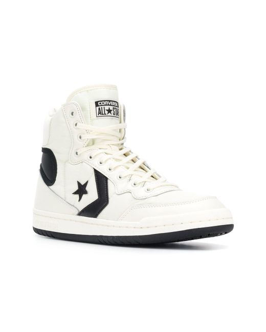 Converse Fastbreak Vintage Sport Hi-top Sneakers in White for Men | Lyst