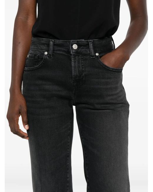 Jean À Poches Multiples 7 For All Mankind en coloris Black