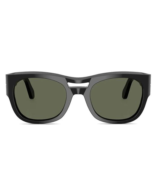 Persol Green Square-Frame Sunglasses