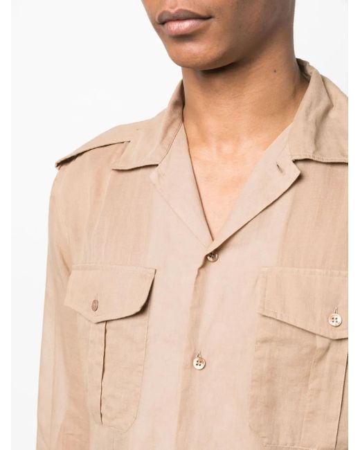 Saint Laurent Natural Chemise Shirt for men
