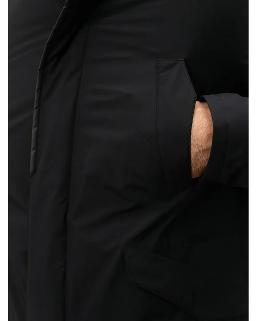 Herno Jack Met Capuchon En Rits in het Black voor heren