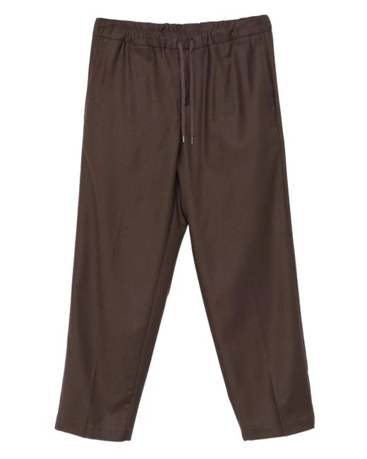 Costumein Gray Drawstring Trousers for men