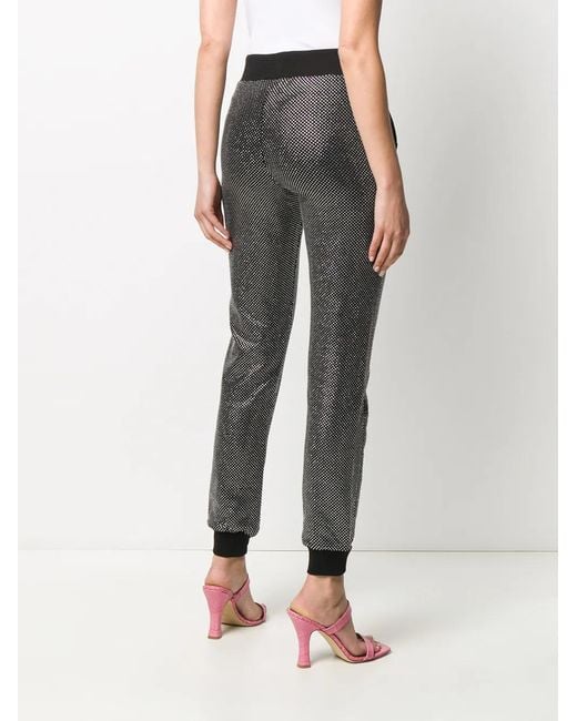 Philipp Plein Multicolor Glitter-effect Slim-fit Trousers