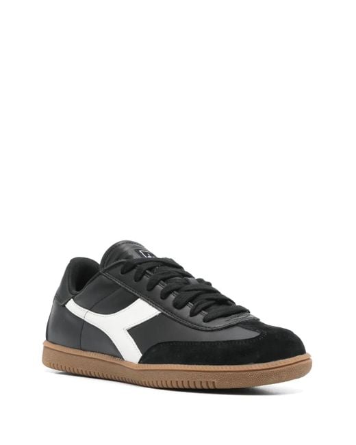 Diadora Black Trainer Sneakers for men