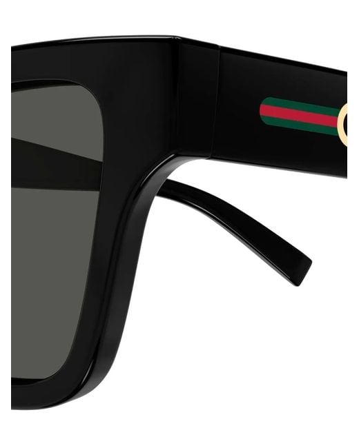 Gucci Black Gg1982S Square Sunglasses