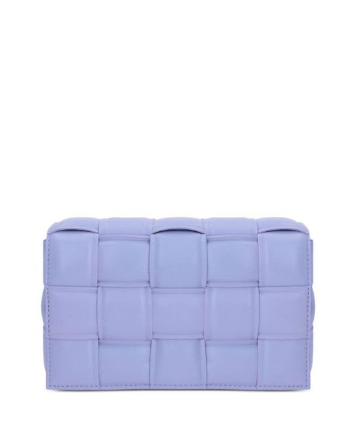 Bottega Veneta Purple Cassette Padded Crossbody Bag