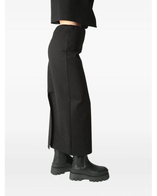 Jupe Fendue MEIMEIJ en coloris Black