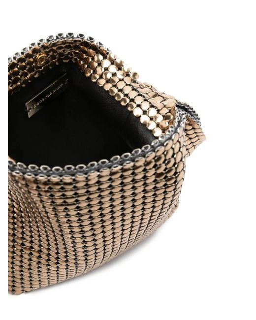 Rabanne White Mini Pixel Shoulder Bag