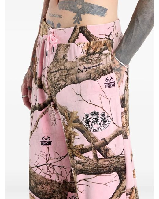 メンズ Pleasures X Juicy Couture 'realtree' ベロア トラックパンツ Pink