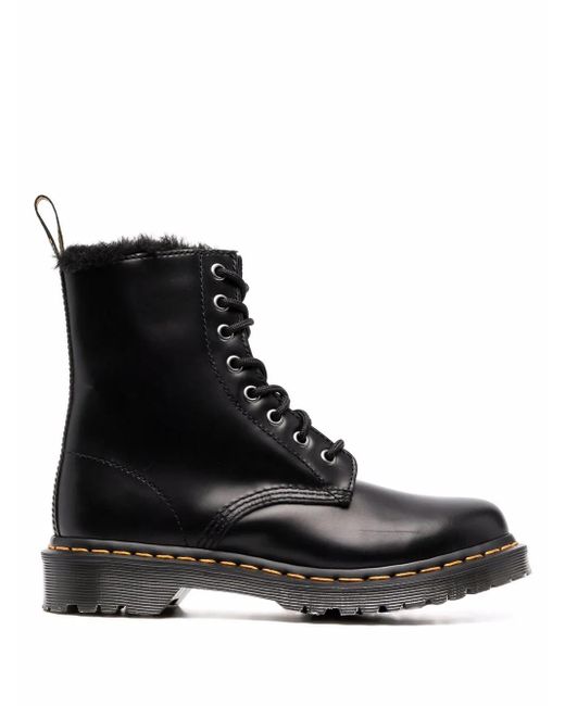 Dr. Martens Black 1460 Serena Atlas Booties
