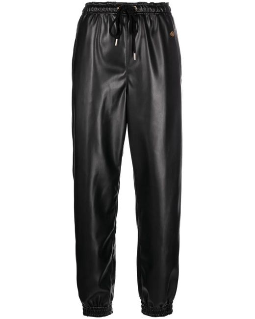 Stella McCartney Black Drawstring-waist Track Pants