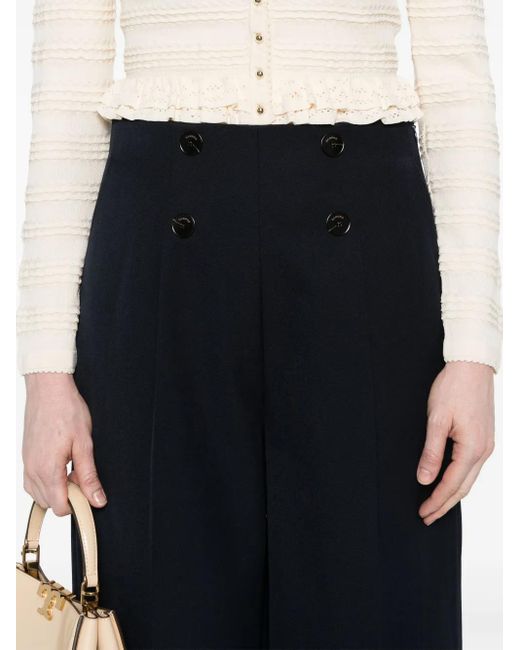 Pantalon De Costume Sandro en coloris Blue