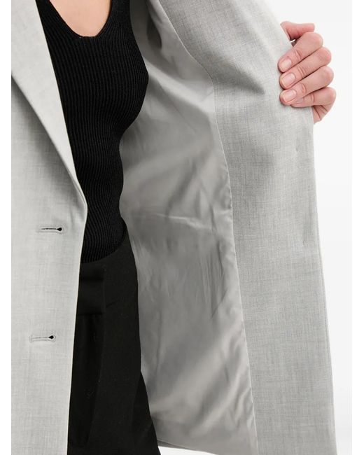 Chaqueta Con Botones Benetton de color Gray
