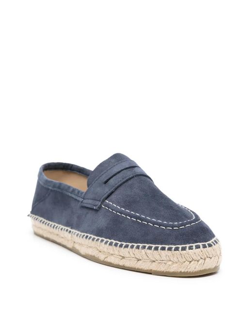 Manebí Blue Hamptons Suede Espadrilles for men