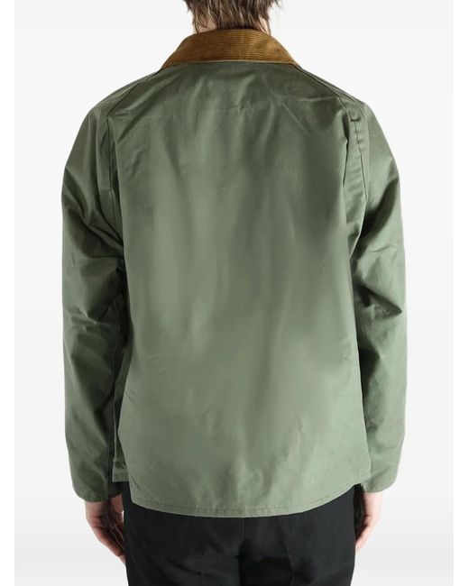 Barbour Green Transport Waxed Jacket for men