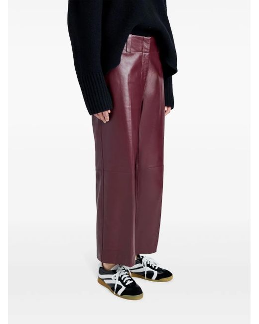 Proenza Schouler Noland ストレートパンツ Red