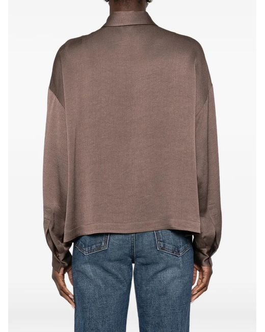 Peserico Brown Shirt