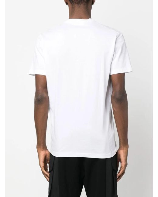 DSquared² Red Logo Cotton T-shirt for men