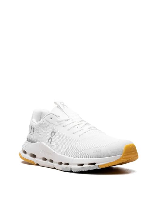 On Shoes White Cloudnova Form 2 /Ivory" Sneakers