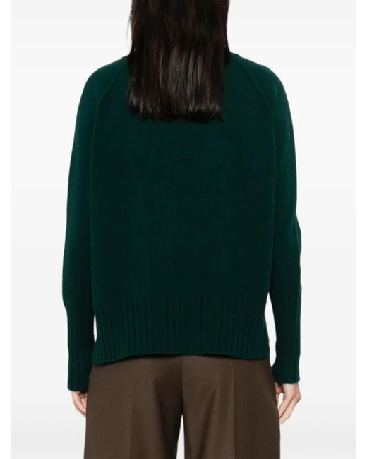 Maglione A Collo Alto di Be You in Green
