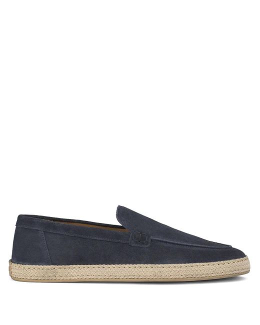 Doucal's Blue Suede Espadrilles for men