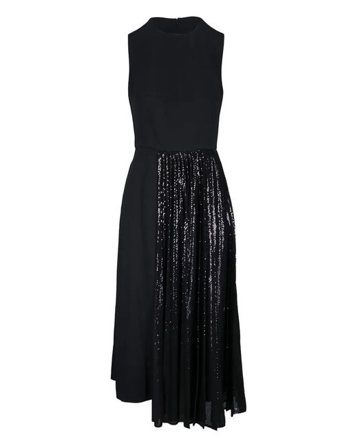michael kors black sequin dress Vintage MICHAEL KORS Black Sequin Wrap Dress (Small) – The Thrifty Hippy