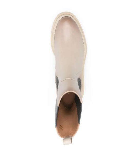Santoni Natural Forester Chelsea Boots