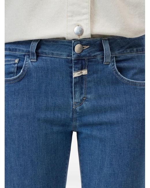Closed Blue Baker Frayed Jeans