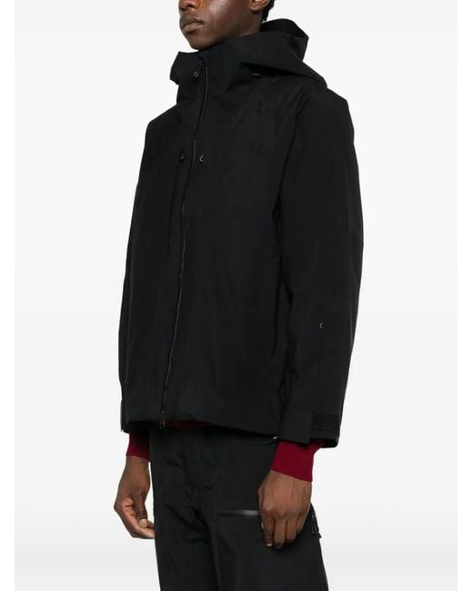 Goldwin Black Insulated Waterproof Ski Jacket for men