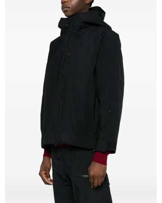 Goldwin Black Insulated Waterproof Ski Jacket for men