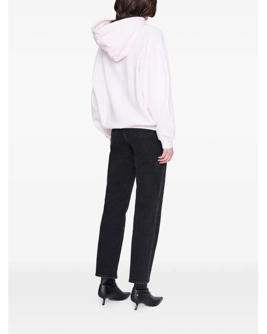 Anine Bing Pink Harvey Sweatshirt